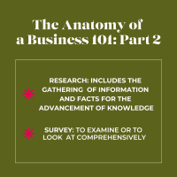 The Anatomy of a Business: Part 2